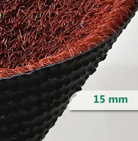 چمن مصنوعی مارال قرمز 15 میلیمتر